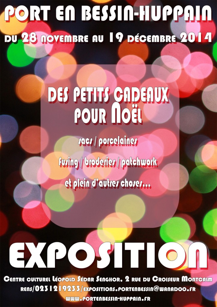 affiche expo noël 2014