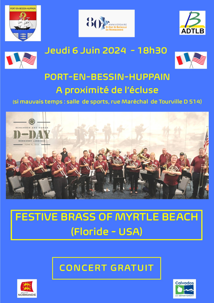 Affiche Port-en-Bessin 06.06.24