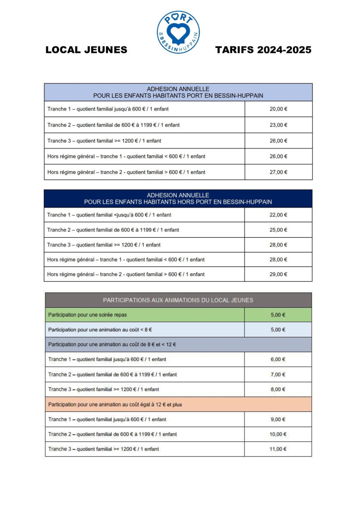 Tarifs-2024